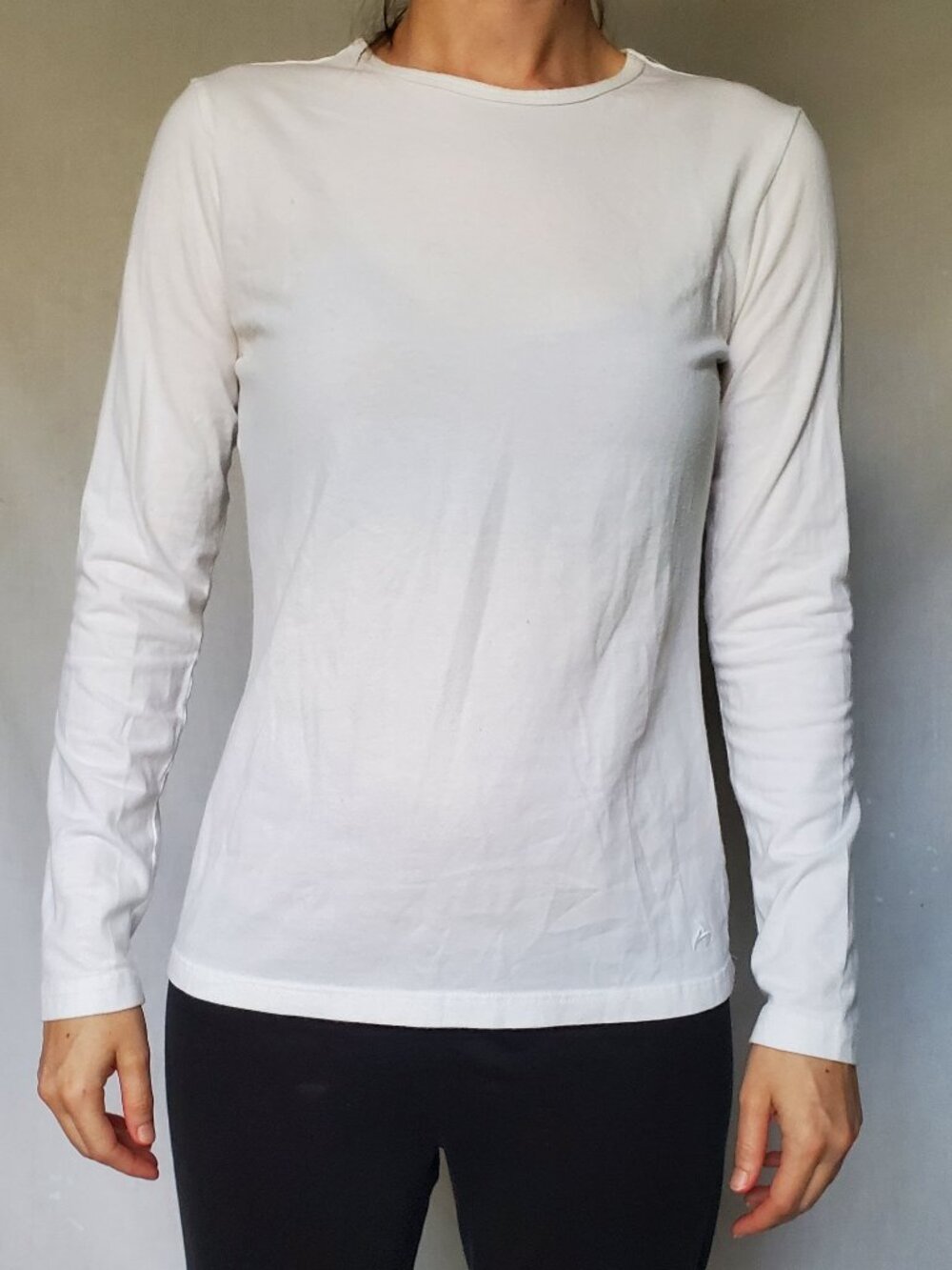 Athletech White Long Sleeve Shirt